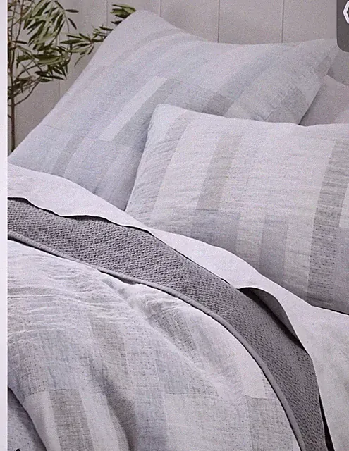 Coyuchi Anza Organic Matelasse Duvet Cover