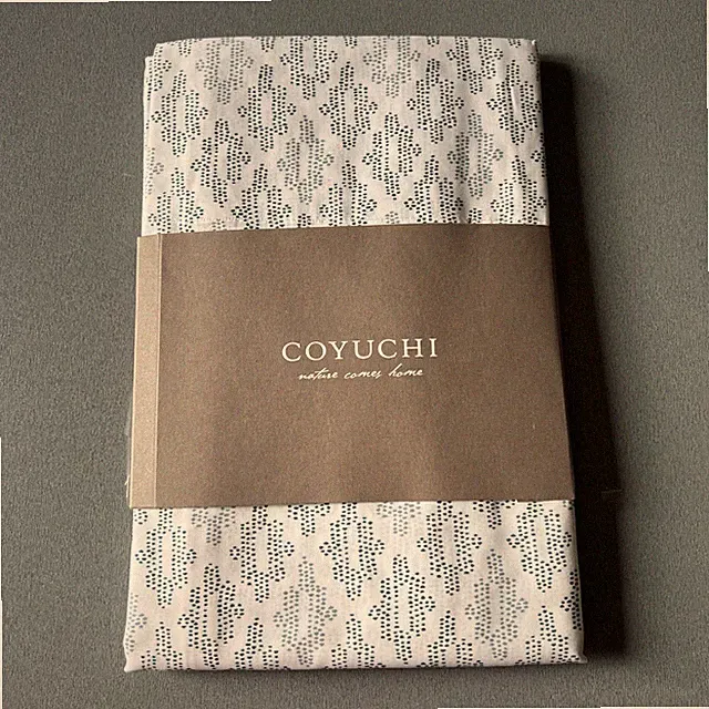 Coyuchi Dotted Lantern King Pillowcases (2) Alp Wht/Tonal Oceans
