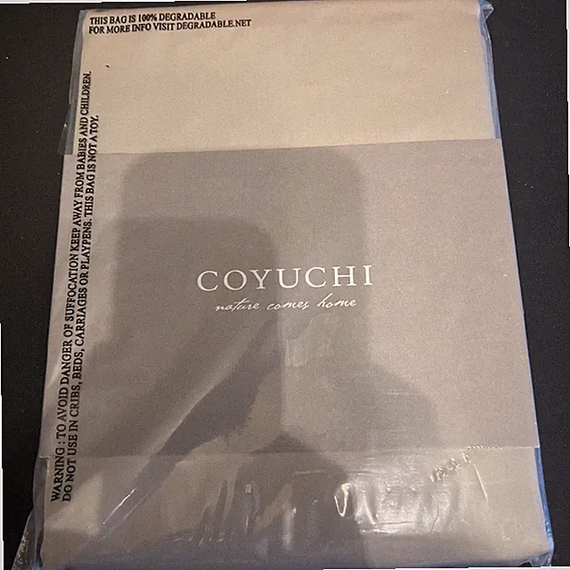 Coyuchi Organic Cotton 300 Thread Sateen Pillowcase Standard/queen Wheat