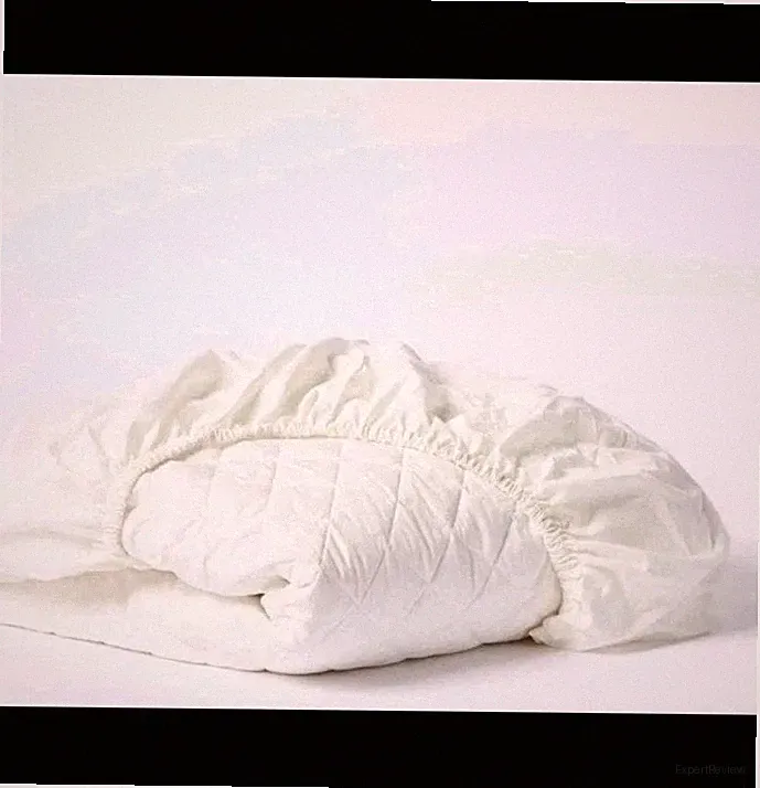 NEW $298 Coyuchi Organic Cotton Double Mattress Pad Cover Natural