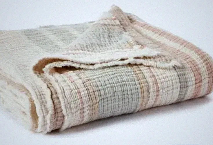 NWOT $148 COYUCHI Topanga Organic Cotton Matelassé Throw 50x70